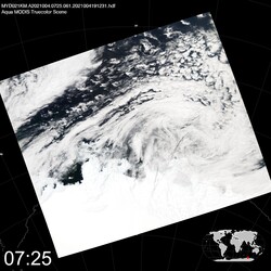 Level 1B Image at: 0725 UTC