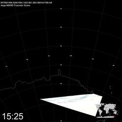 Level 1B Image at: 1525 UTC