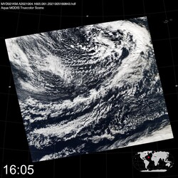 Level 1B Image at: 1605 UTC