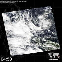 Level 1B Image at: 0450 UTC