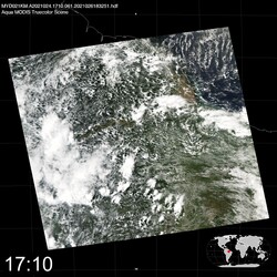 Level 1B Image at: 1710 UTC