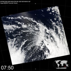 Level 1B Image at: 0750 UTC