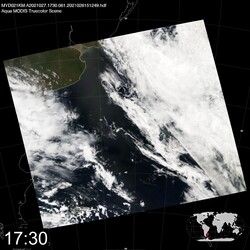 Level 1B Image at: 1730 UTC