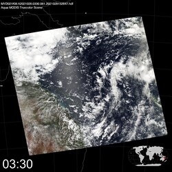 Level 1B Image at: 0330 UTC