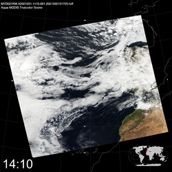 Level 1B Image at: 1410 UTC