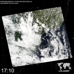 Level 1B Image at: 1710 UTC