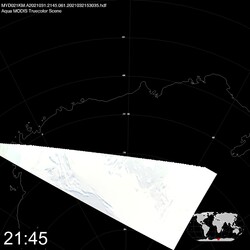 Level 1B Image at: 2145 UTC