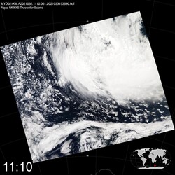 Level 1B Image at: 1110 UTC