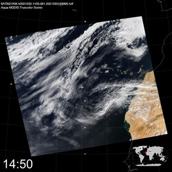 Level 1B Image at: 1450 UTC