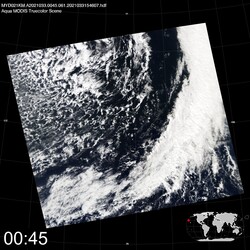 Level 1B Image at: 0045 UTC