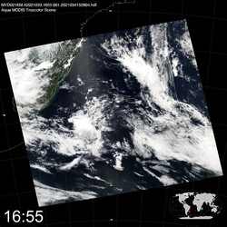 Level 1B Image at: 1655 UTC