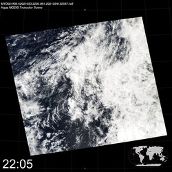 Level 1B Image at: 2205 UTC