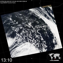 Level 1B Image at: 1310 UTC