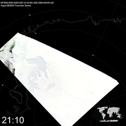 Level 1B Image at: 2110 UTC