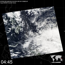 Level 1B Image at: 0445 UTC