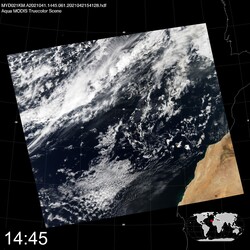 Level 1B Image at: 1445 UTC