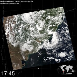 Level 1B Image at: 1745 UTC