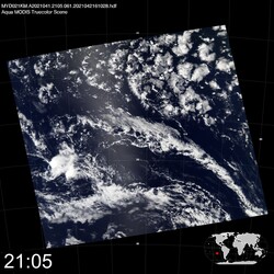 Level 1B Image at: 2105 UTC