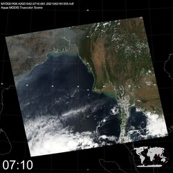 Level 1B Image at: 0710 UTC