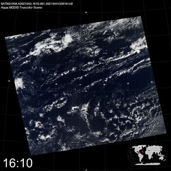 Level 1B Image at: 1610 UTC