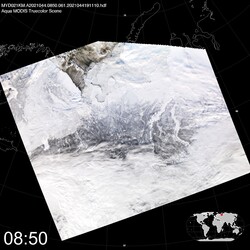 Level 1B Image at: 0850 UTC