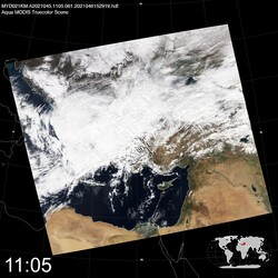 Level 1B Image at: 1105 UTC