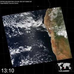 Level 1B Image at: 1310 UTC