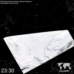 Level 1B Image at: 2330 UTC