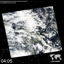 Level 1B Image at: 0405 UTC