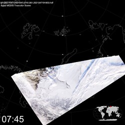 Level 1B Image at: 0745 UTC