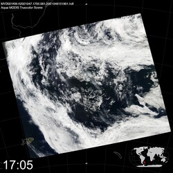 Level 1B Image at: 1705 UTC