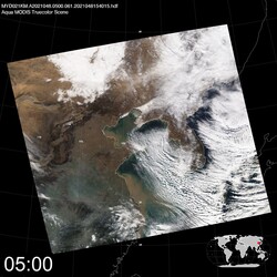 Level 1B Image at: 0500 UTC