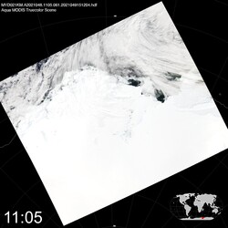 Level 1B Image at: 1105 UTC