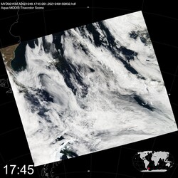 Level 1B Image at: 1745 UTC