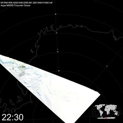 Level 1B Image at: 2230 UTC