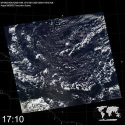 Level 1B Image at: 1710 UTC