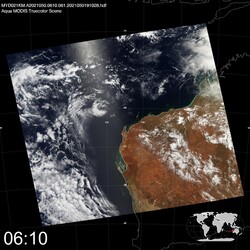 Level 1B Image at: 0610 UTC