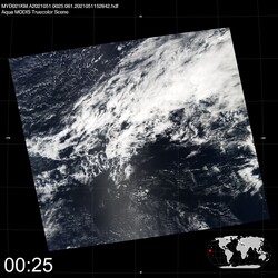 Level 1B Image at: 0025 UTC