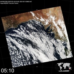 Level 1B Image at: 0510 UTC