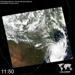 Level 1B Image at: 1150 UTC