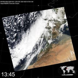 Level 1B Image at: 1345 UTC