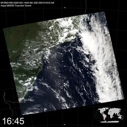 Level 1B Image at: 1645 UTC