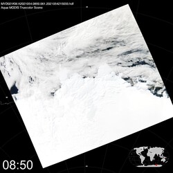 Level 1B Image at: 0850 UTC