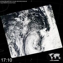 Level 1B Image at: 1710 UTC