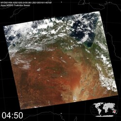 Level 1B Image at: 0450 UTC