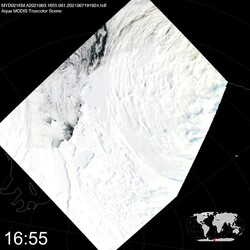 Level 1B Image at: 1655 UTC