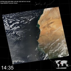 Level 1B Image at: 1435 UTC