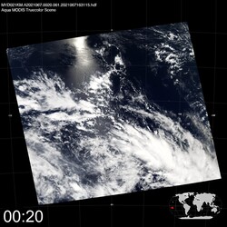 Level 1B Image at: 0020 UTC