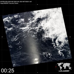 Level 1B Image at: 0025 UTC