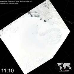 Level 1B Image at: 1110 UTC